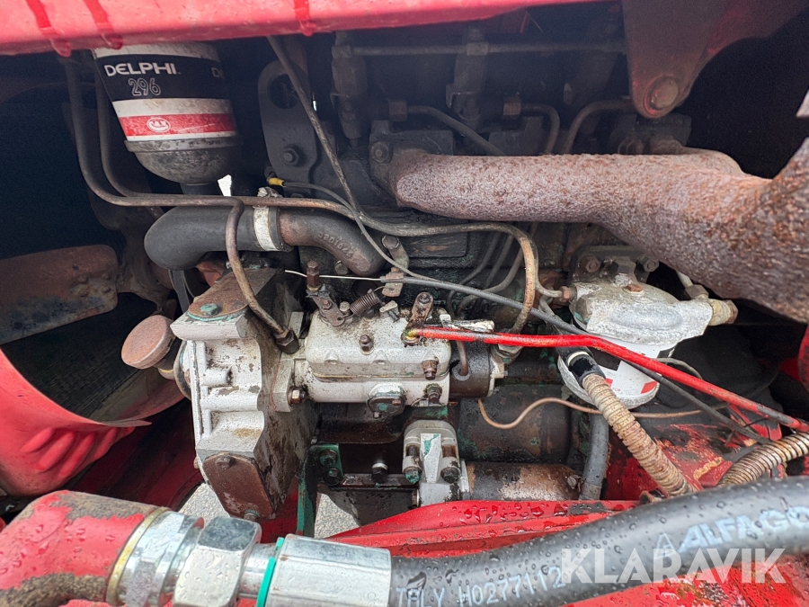 Traktor Volvo BM 400 med frontlastare