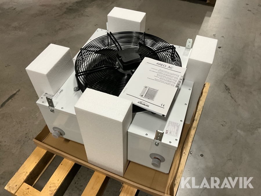 Fläktluftvärmare Galletti Aero AC 33 ny