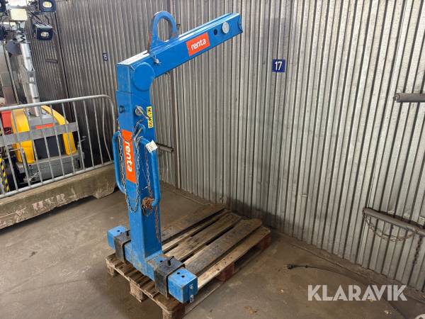 Pallgaffel till kranbil W.L.L 3000 kg