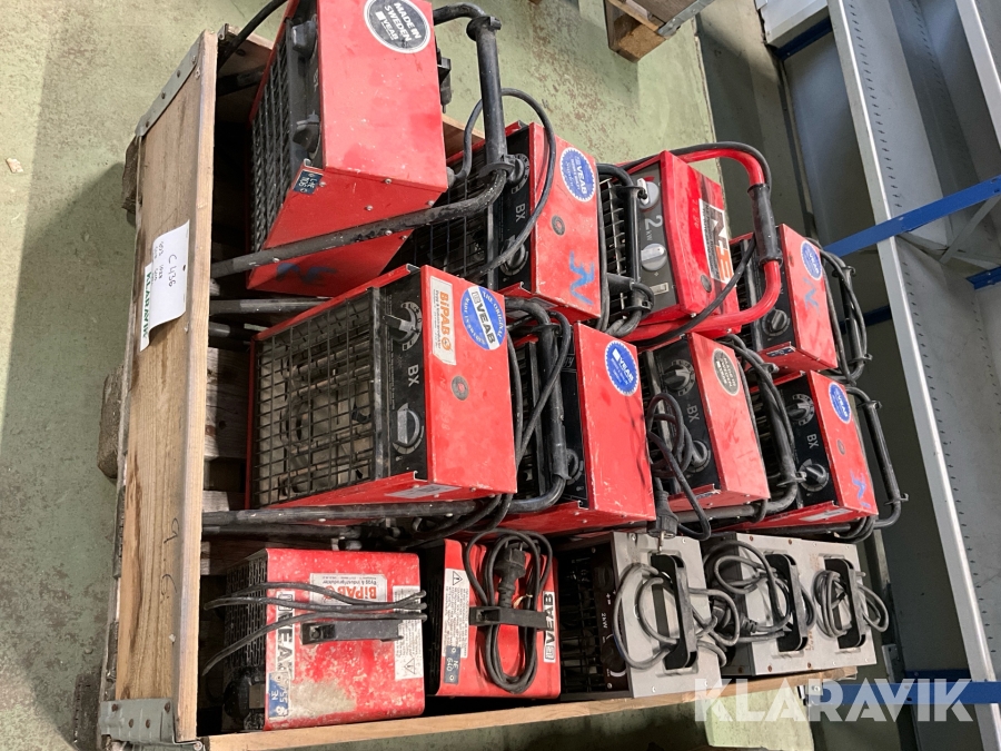 Fläktar 12st Veab, Gelia