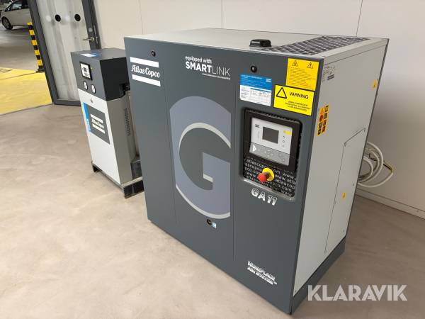 Luftkompressor med avfuktare Atlas Copco GA11