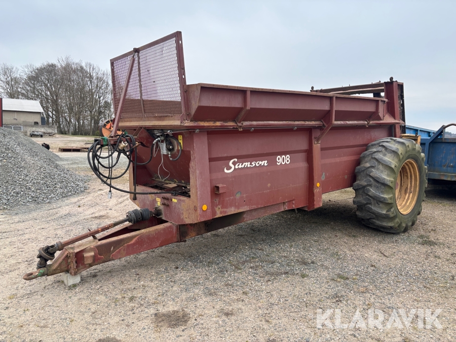 Gödselspridare Samson 908 - Med förhöjning