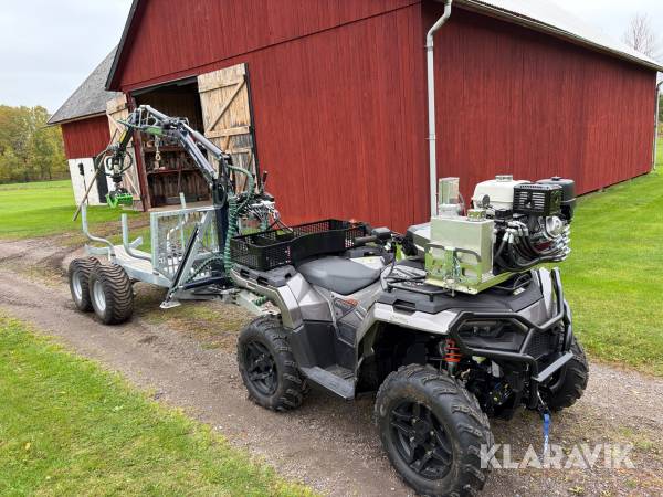 Skogsvagn till ATV Avstavagnen Ranger Plus