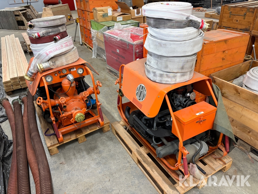 Motorspruta 2 st Albin A-900VW 1200