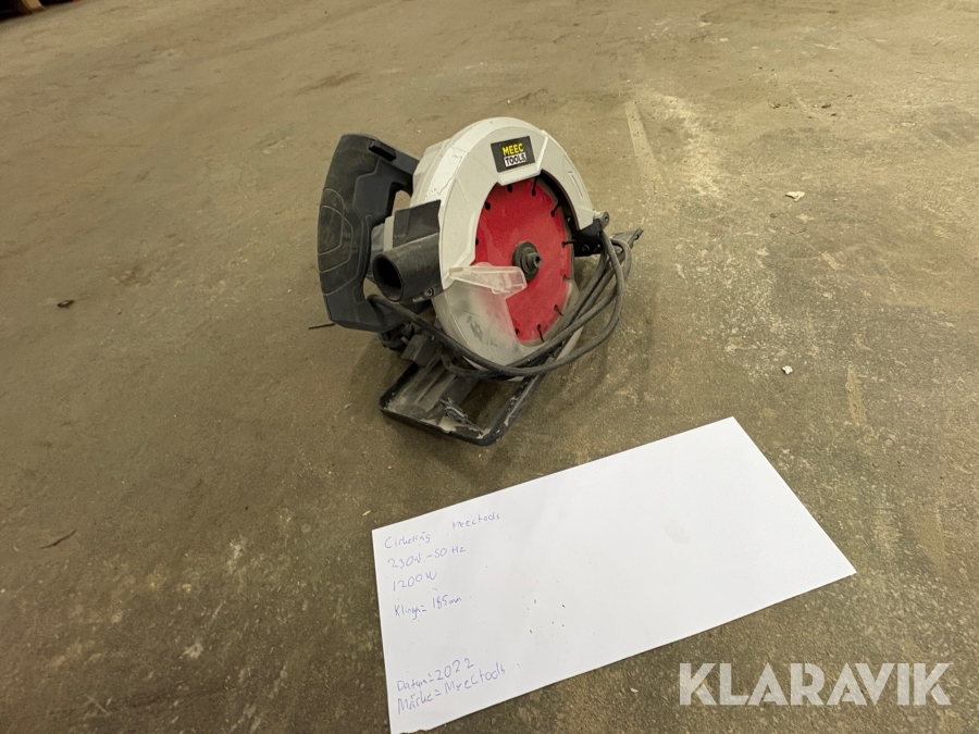 Cirkelsåg Meectools