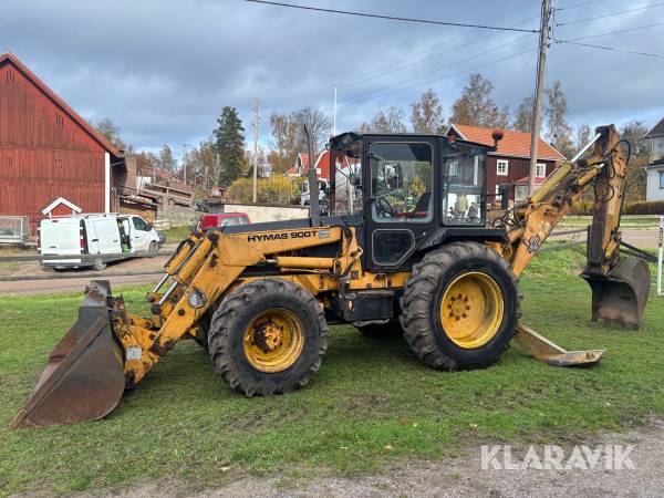 Grävlastare Hymas 900T med redskap