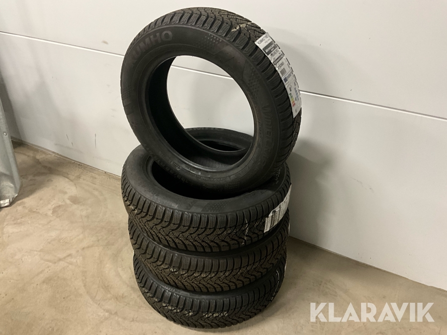 Personbilsdäck/Friktion Kymho Winter Craft 165/65R15 4st (nya)