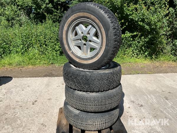Vinterhjul till Mercedes Geländewagen G-klass originalfälgar