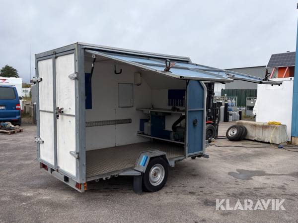 Personbilssläp CO-Släpet 1300 Cargo S /uppvärmd/ inredd