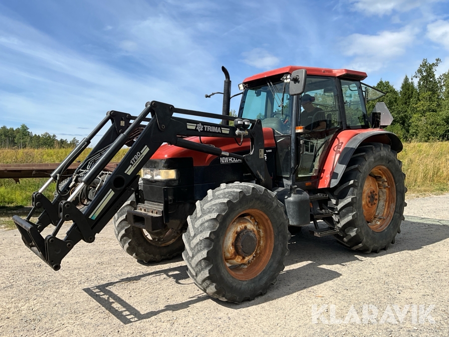 Traktor med lastare New Holland TM115 Turbo Fiatagri