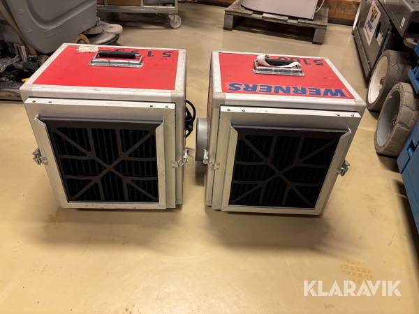 Luftrenare A-1000 Pullman Ermator A1000