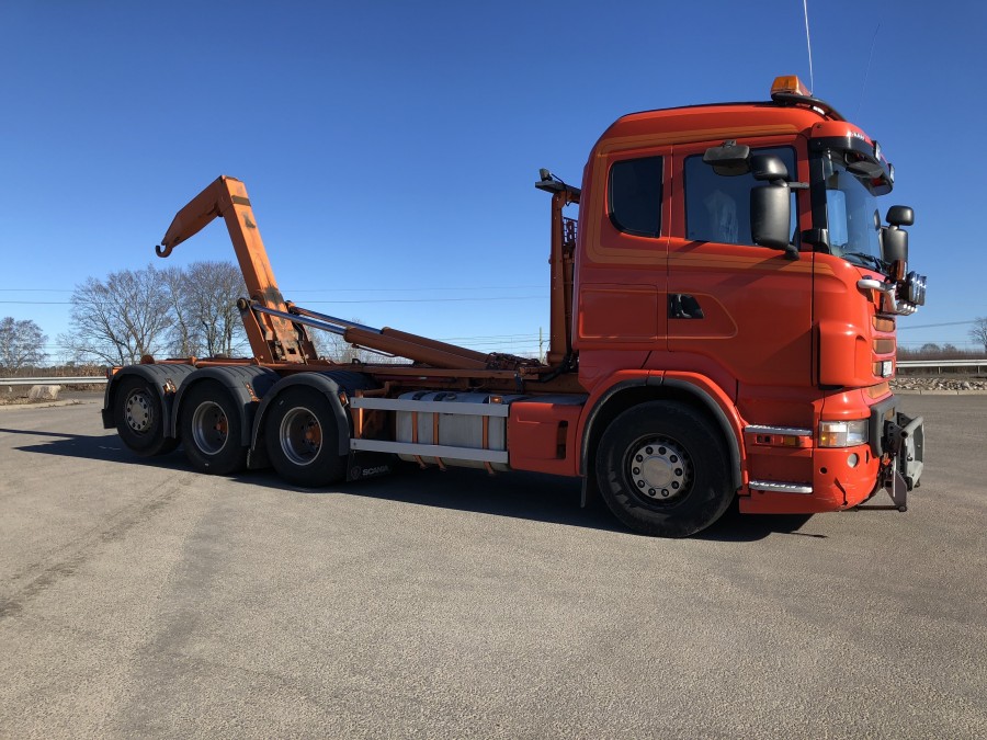 Lastväxlare Scania R480 Tridem