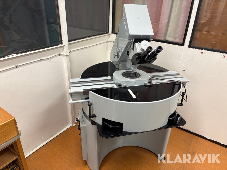 Mätmikroskåp Carl Zeiss med tillbehör