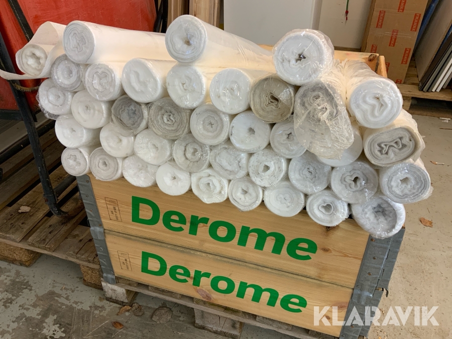 Geotextil nålfiltad ca 40 st 1,25x10 m