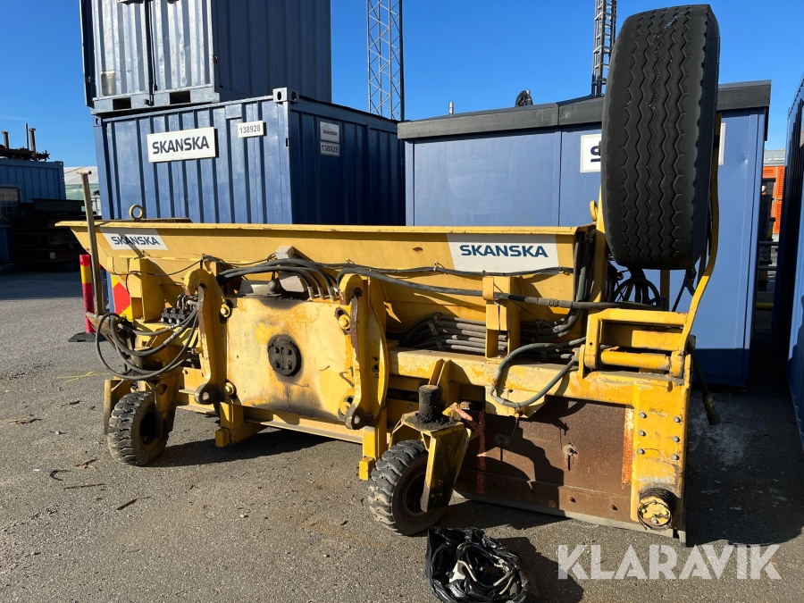 Stödkantläggare Röbäcks system stora BM fäste