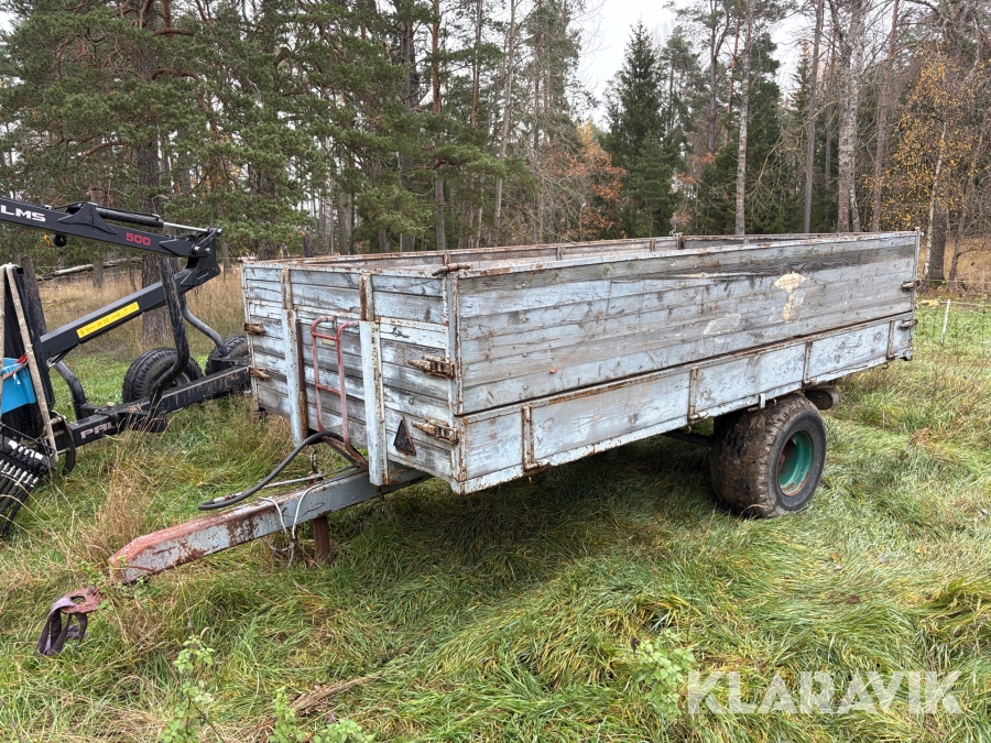 Gårdsvagn med tipp Bestorpsvagn BE14TS