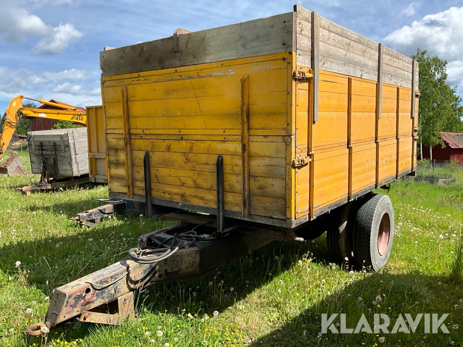 Kärra med tipp