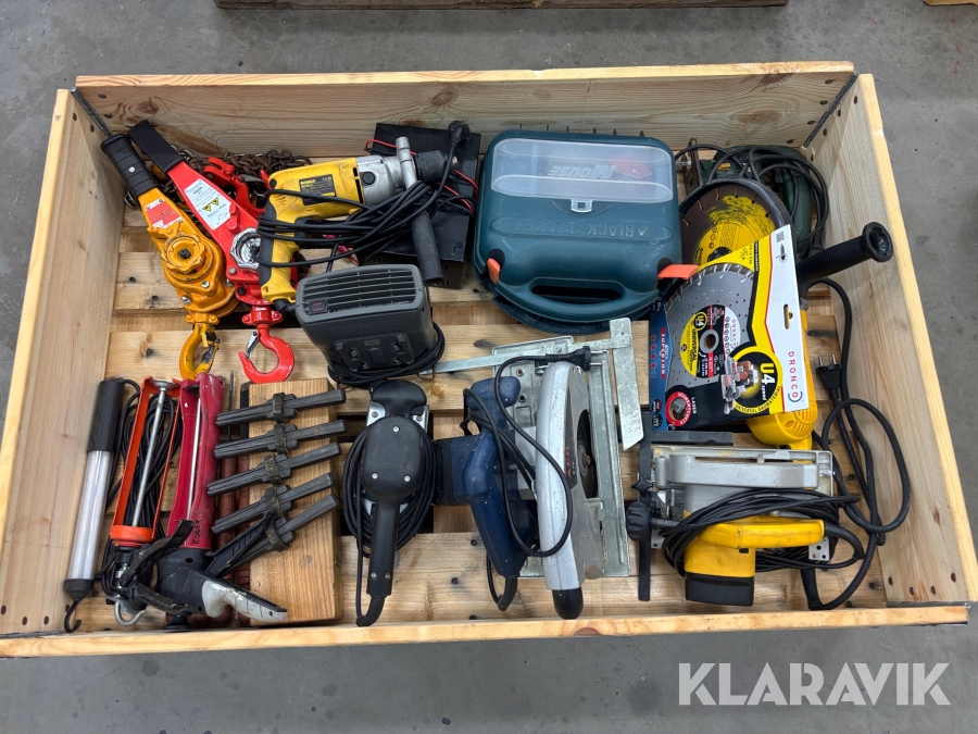 Kit med handverktyg