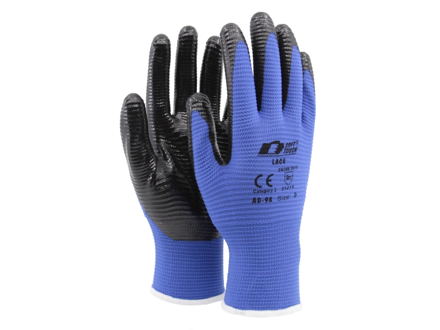 Nitrildoppade handskar 144 par Soft Touch ® Lace