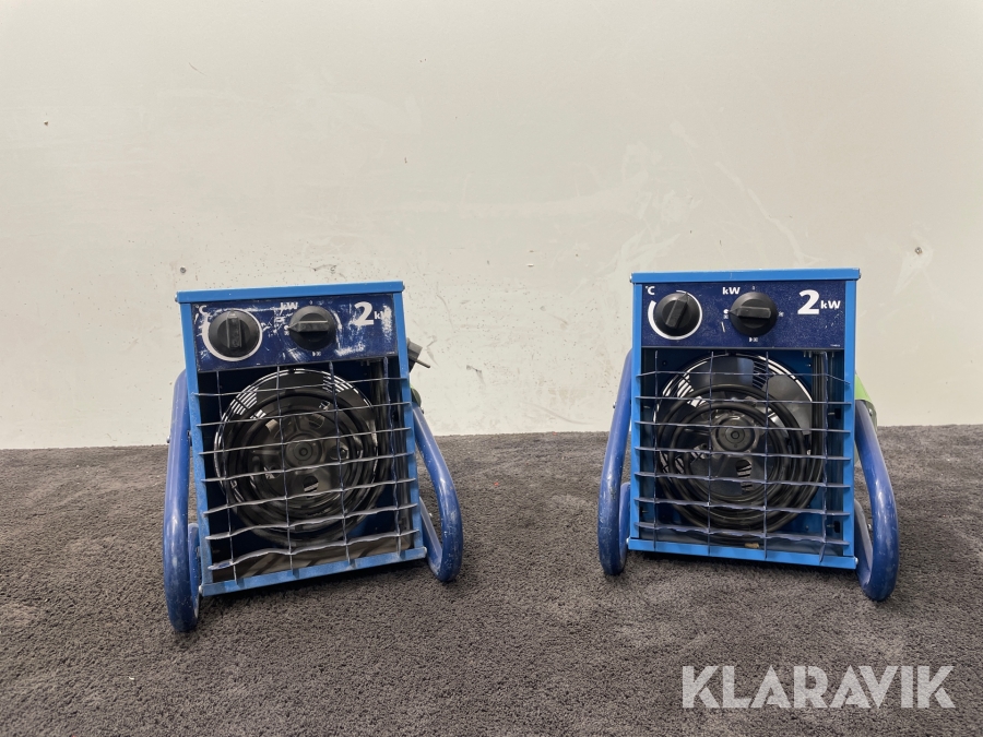 Varmluftsfläktar El-Björn VF 21 A 2st