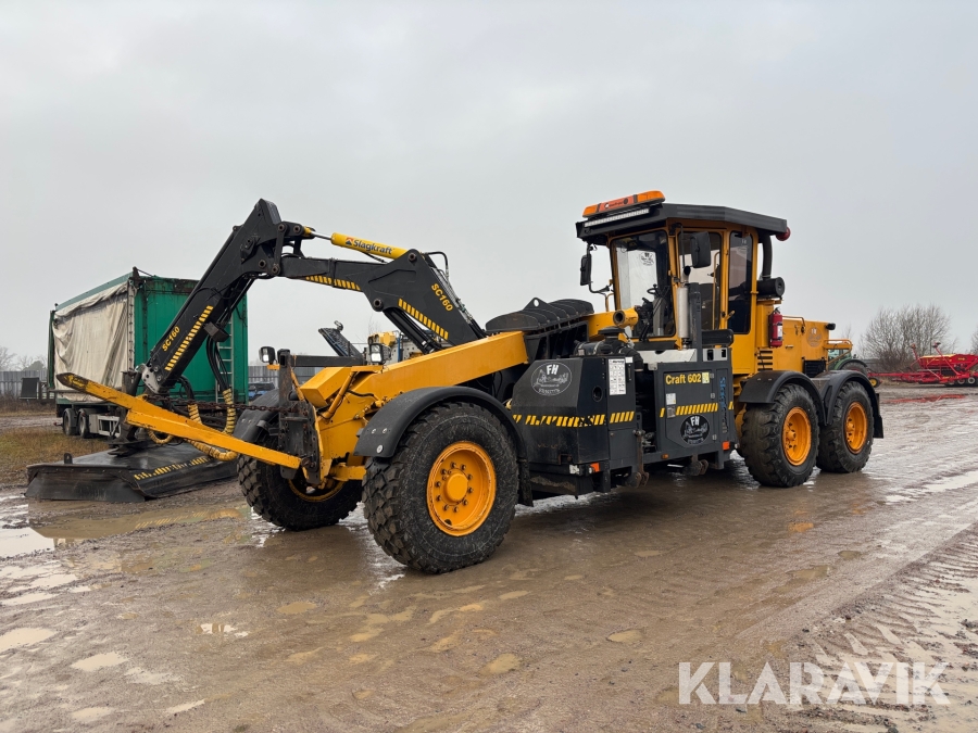 Buskröjare Mattsson NV 166 med slagkraft 602