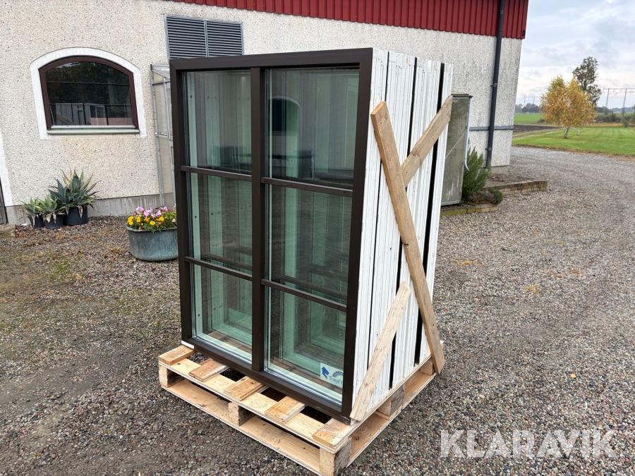 Fasta fönster 3 glas Traryds fönster 12x16 6 st
