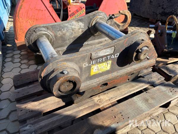 Hydrauliskt maskinfäste Gjerstad S70