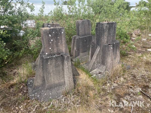 Betongplintar / Fundament 4 st