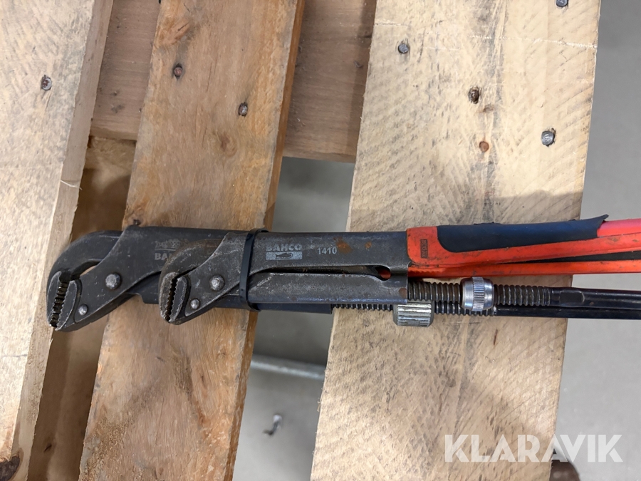 Rörtänger Bahco 1410 + 1620