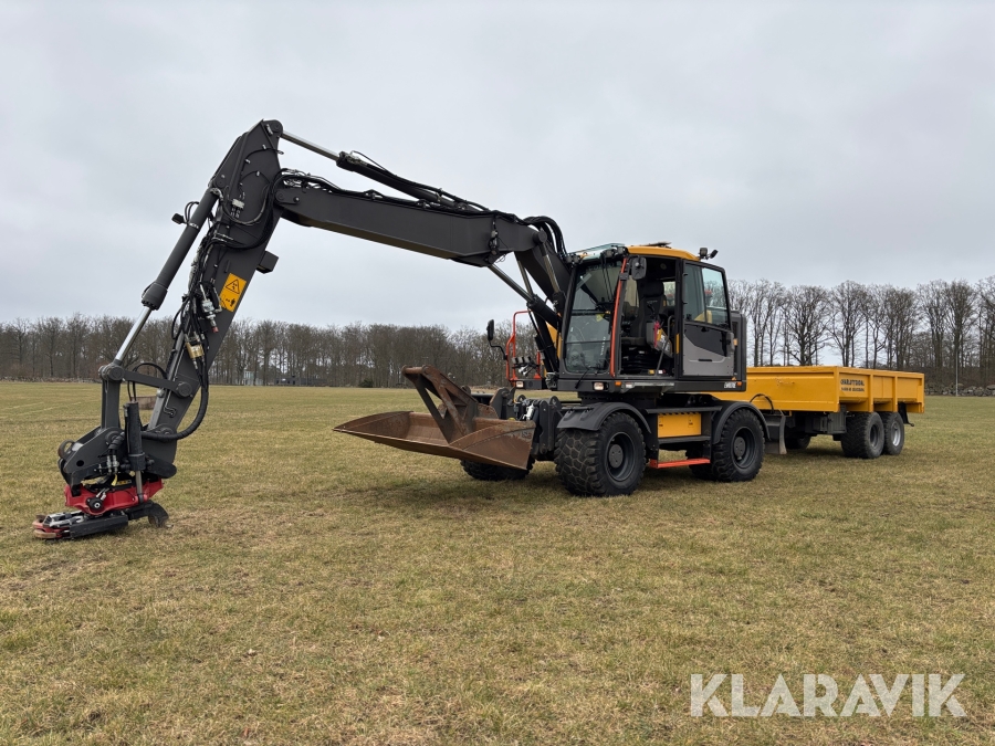 Grävmaskin Volvo EWR170E 