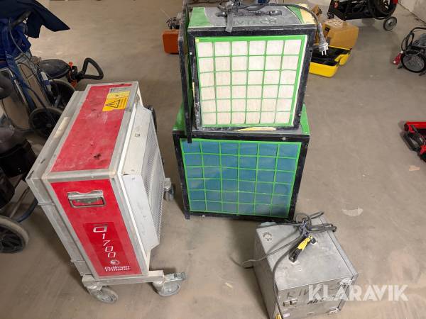 Parti med luftrenare Pullman Ermator, Sila