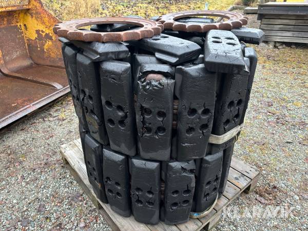 Gummilarver 450 mm