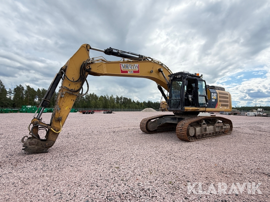 Grävmaskin CAT 340F demolition-utrustad