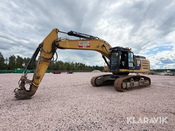 Grävmaskin CAT 340F demolition-utrustad
