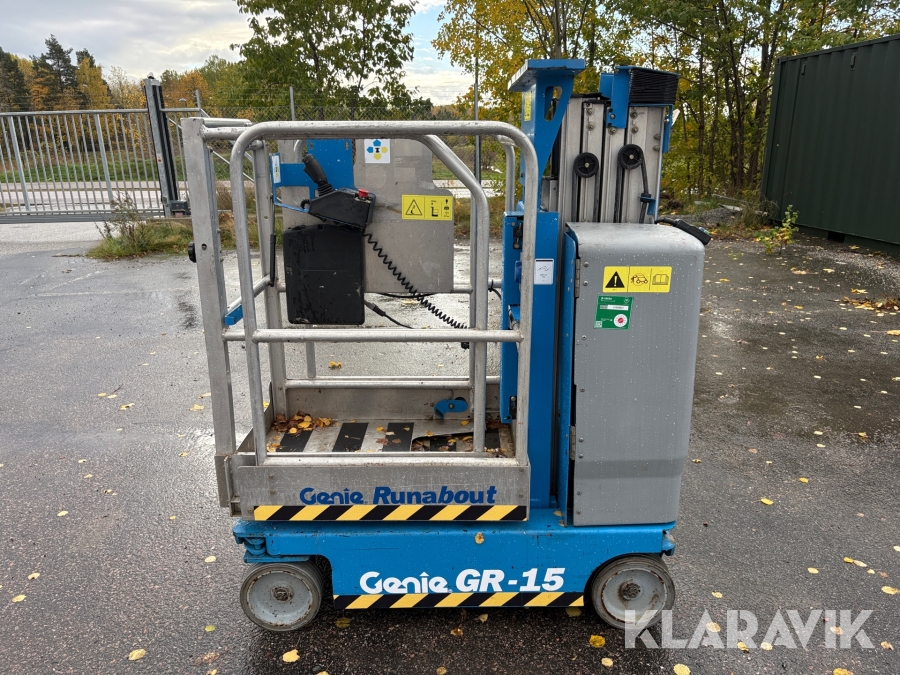 Pelarlift Genie GR-15
