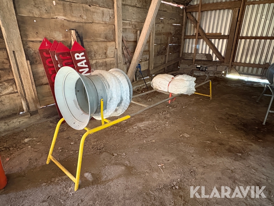 Julgransnätare 450Ø med vinsch, nät och skyltar