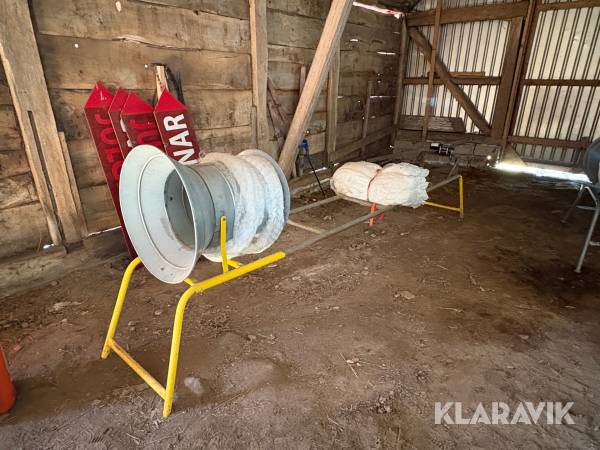 Julgransnätare 450Ø med vinsch, nät och skyltar