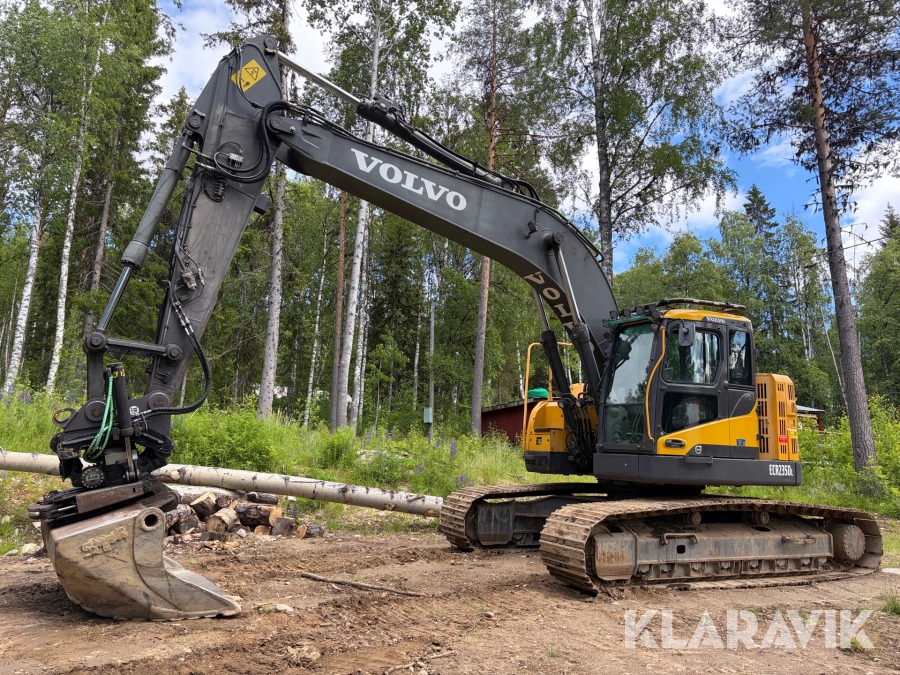Grävmaskin Volvo ECR 235D EL Steelwrist