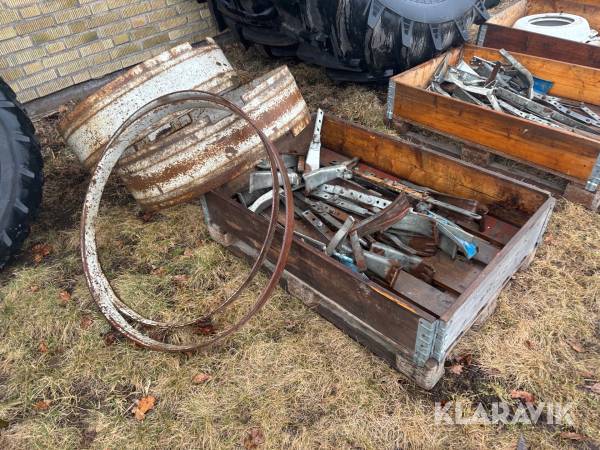 Spännare & distanser till dubbelmontage