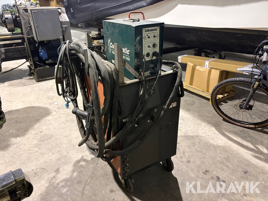 MIG / Aluminum svets Ewm Wega 500 MIG 