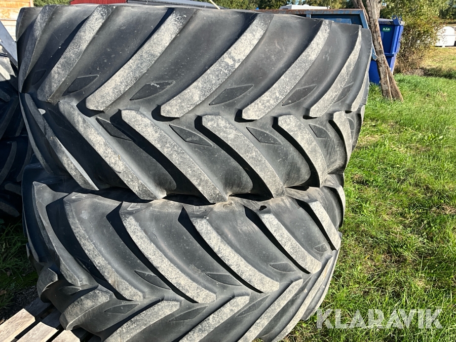 Traktorhjul Michelin 710/60R38 Fendt-fälg