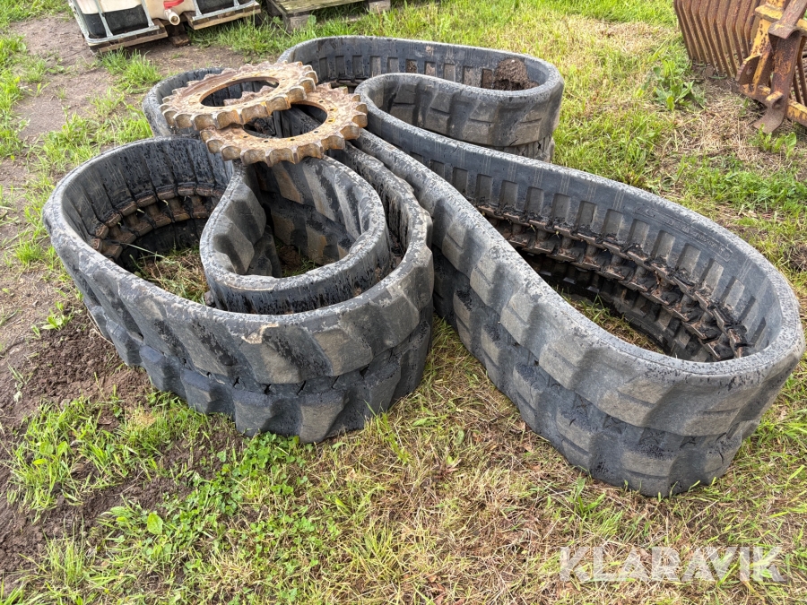 Larvband 2 st till Volvo ECR88