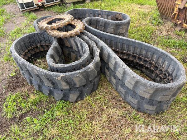 Larvband 2 st till Volvo ECR88