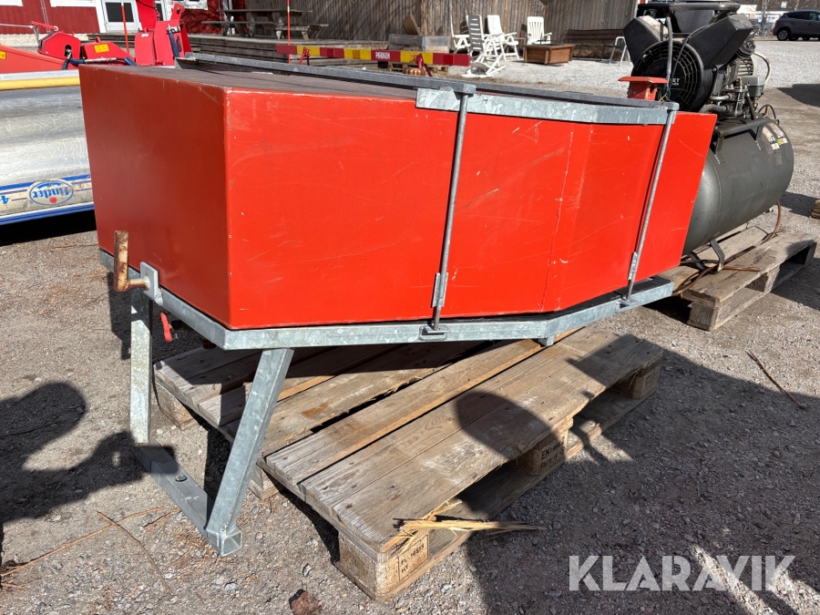 Vattentank i aluminium