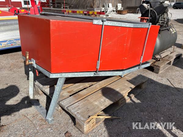 Vattentank i aluminium