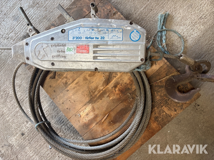 Vajerspel Tirfor TU 32