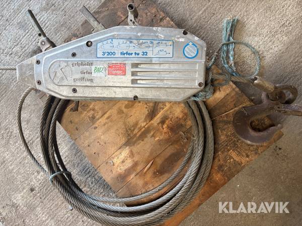 Vajerspel Tirfor TU 32