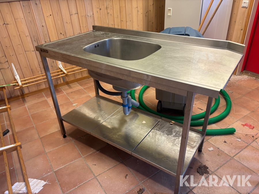 Rostfritt tvättställ Asko