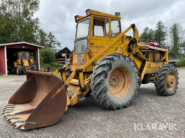 Baklastare Volvo BM 641 med 2st redskap