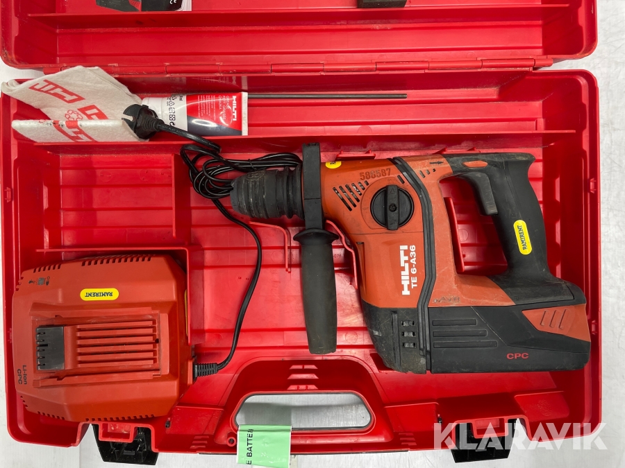 Borrhammare batteri Hilti TE6A36-AVR